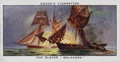 La esclavizadora "Boladora" (litografía en color) de English School