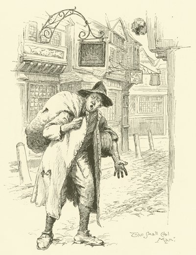 El Hombre del Carbón Pequeño (grabado) de English School