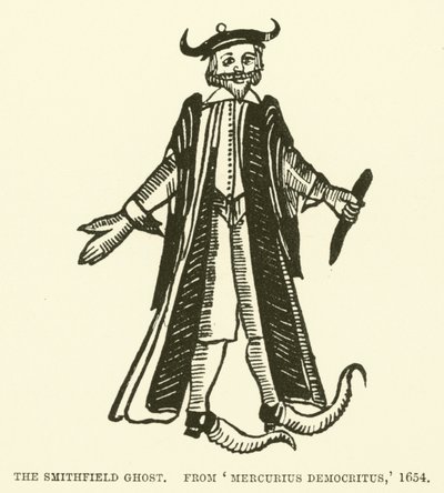 El fantasma de Smithfield, de Mercurius Democritus de English School
