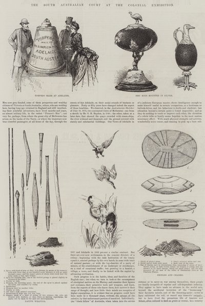 El Tribunal de Australia del Sur en la Exposición Colonial de English School