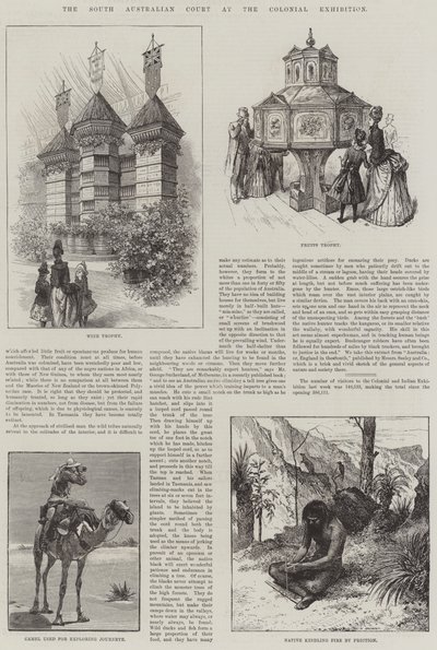 El Tribunal de Australia del Sur en la Exposición Colonial de English School