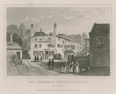 La Taberna Spaniards, Hampstead, Londres de English School