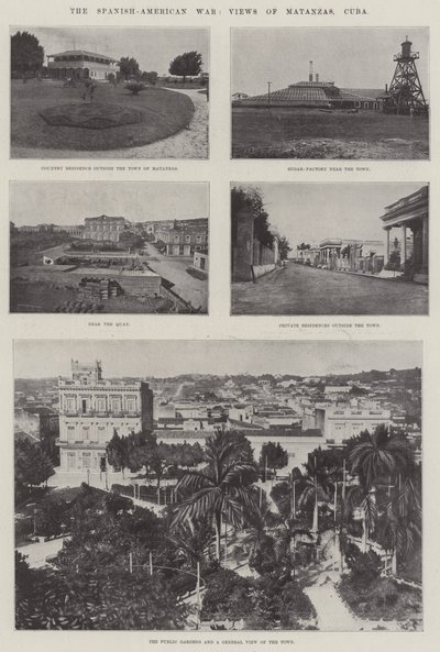 La Guerra Hispanoamericana, Vistas de Matanzas, Cuba de English School