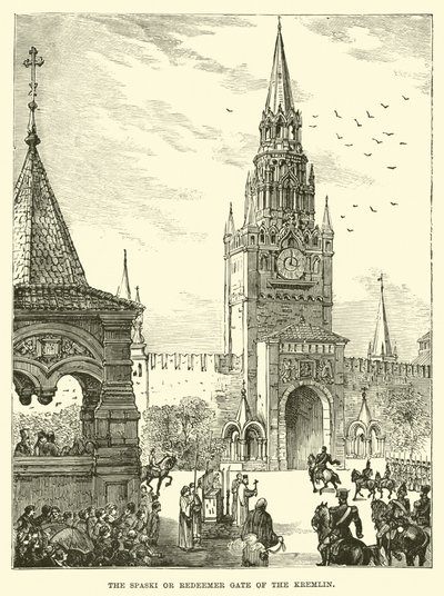 La Puerta Spaski o del Redentor del Kremlin de English School