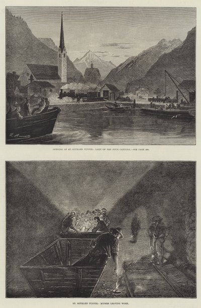El Túnel del Ferrocarril de San Gotardo de English School