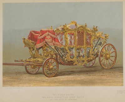 El coche estatal del Muy Honorable Lord Alcalde de Londres de English School