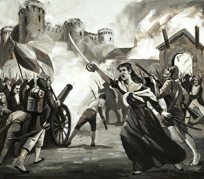 La toma de la Bastilla de English School
