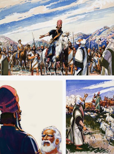 La historia de Abraham de English School