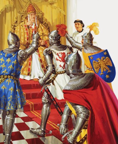 La historia de Francia: Reinado de un tirano codicioso de English School