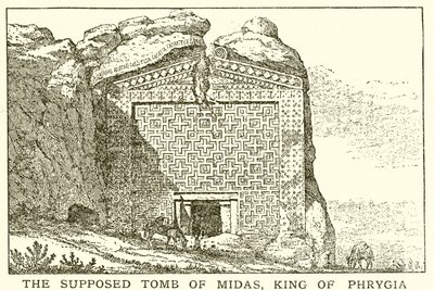 La supuesta tumba de Midas, rey de Frigia de English School