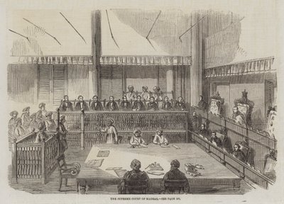 La Corte Suprema de Madrás de English School