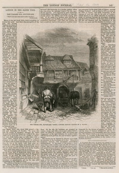 The Tabard Inn, Southwark de English School