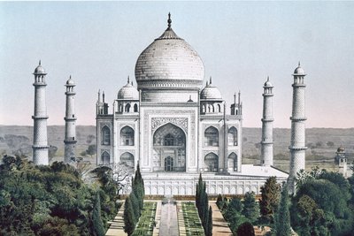 El Taj Mahal en Agra de English School