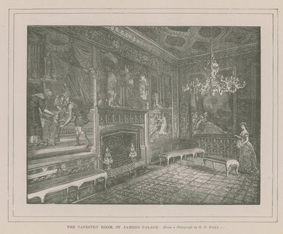 La Sala de Tapices en el Palacio de St. James de English School