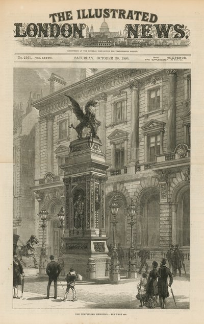 El memorial de Temple Bar de English School