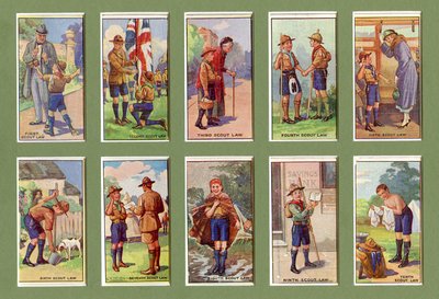 Las Diez Leyes Scout, 1923 de English School