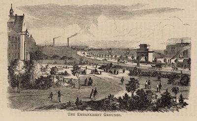 Los jardines del Terraplén del Támesis de English School