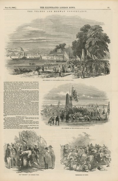 La Conservación del Támesis y Medway de English School