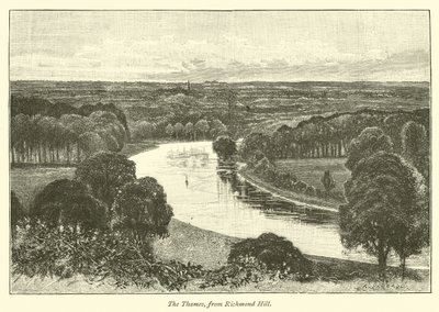 El Támesis, desde Richmond Hill de English School