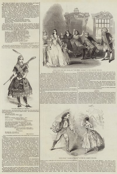 Los teatros (grabado) de English School