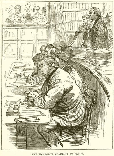 El reclamante de Tichborne en la corte de English School