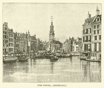 El Tingel, Amsterdam (grabado) de English School