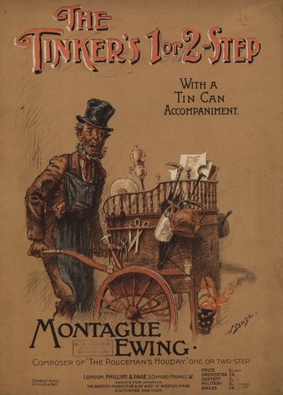 El 1 o 2 pasos del hojalatero, portada de música victoriana de English School