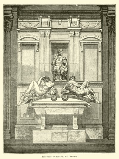 La Tumba de Lorenzo de Médicis de English School
