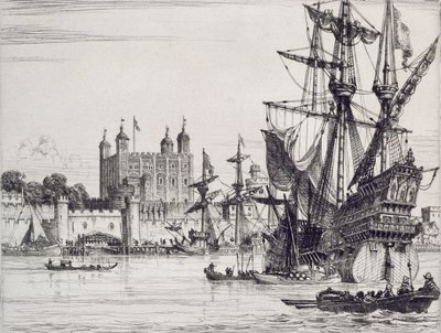 La Torre de Londres en la Edad Media de English School