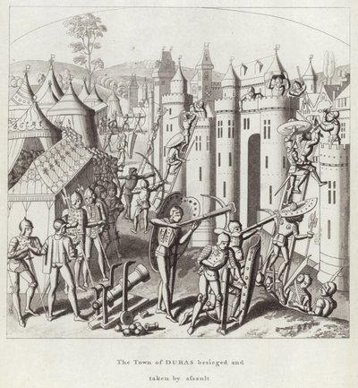 La ciudad de Duras asediada y tomada por asalto de English School