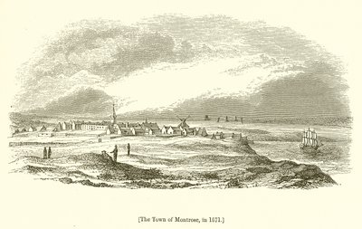 La Ciudad de Montrose, en 1571 de English School