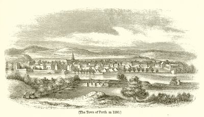La Ciudad de Perth en 1580 de English School
