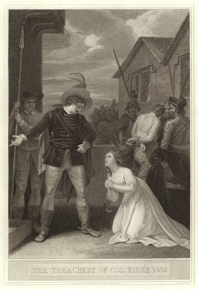 La traición del Coronel Kirke 1685 de English School