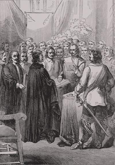El tratado de Westfalia, de La historia de Francia, por Emile de Bonnechose, publicado por Ward, Lock and Co, Londres de English School