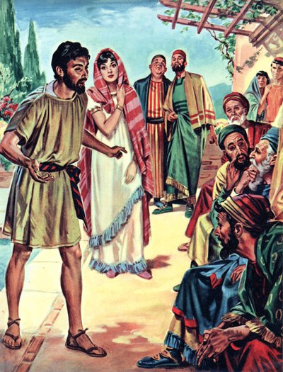 El juicio de Susanna de English School