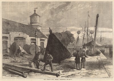 El muelle de la Trinidad, Blackwall de English School