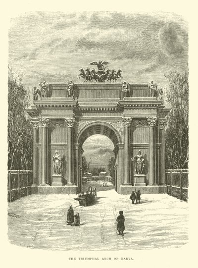 El Arco Triunfal de Narva de English School