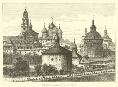 El Monasterio Troitsa de San Sergio de English School
