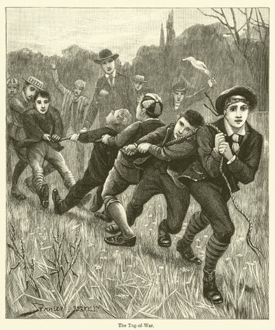 El tira y afloja (grabado) de English School