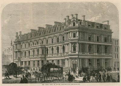El Union Bank of London, Chancery Lane, Londres de English School