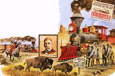 El ferrocarril Union Pacific de English School