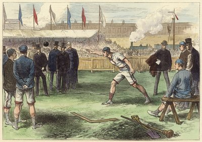 Los deportes atléticos de las universidades, West Brompton, lanzamiento de peso de English School