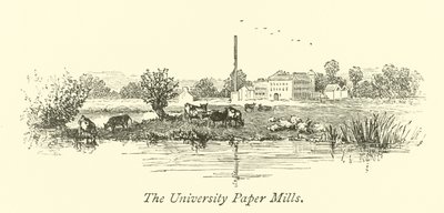 Molinos de papel de la universidad de English School