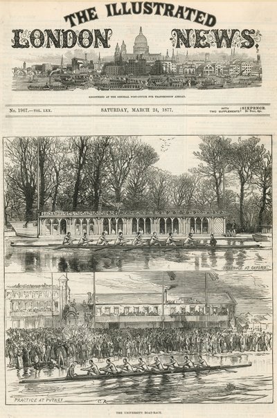 La carrera de botes de la Universidad de English School