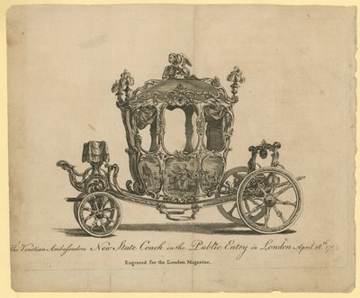 El nuevo Coche de Estado de los embajadores venecianos de English School