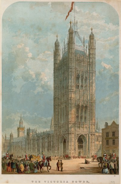 La Torre Victoria, Westminster, Londres de English School