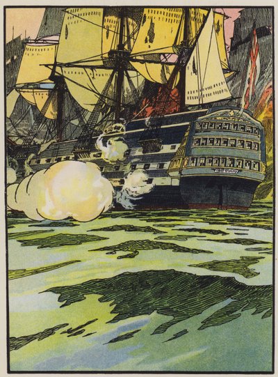 La Victoria en Trafalgar de English School