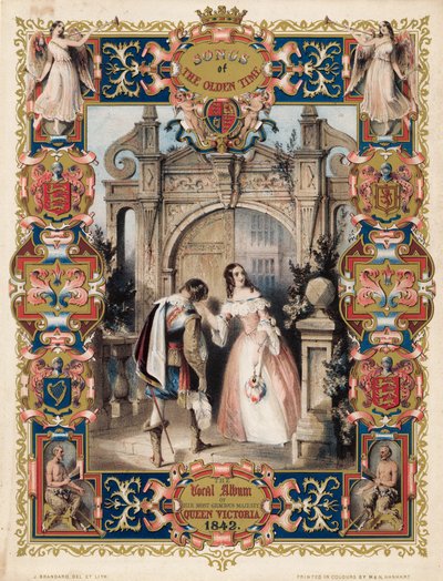 El Álbum Vocal de Su Majestad la Reina Victoria 1842 de English School