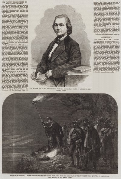 La Guerra en América (grabado) de English School
