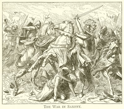 La guerra en Sajonia de English School